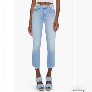 MOTHER | THE INSIDER CROP STEP FRAY IN LIMITED EDITION HIGH WAIST FRAYED SIZE 29